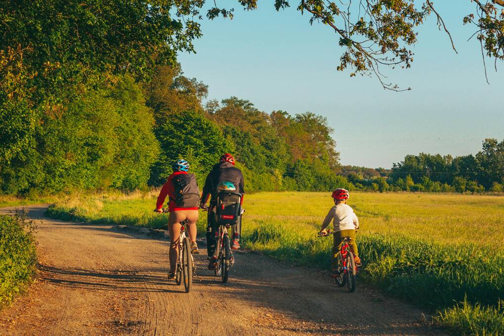 Familienfreundliches Radfahren am Lipno-See – Gemütliche Ausflüge auf Radwegen mit herrlichen Aussichten an den Stausee