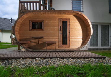 Accommodation of Lipno lake,  Finnish sauna