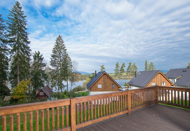 Accommodation directly on the shores of Lipno lake